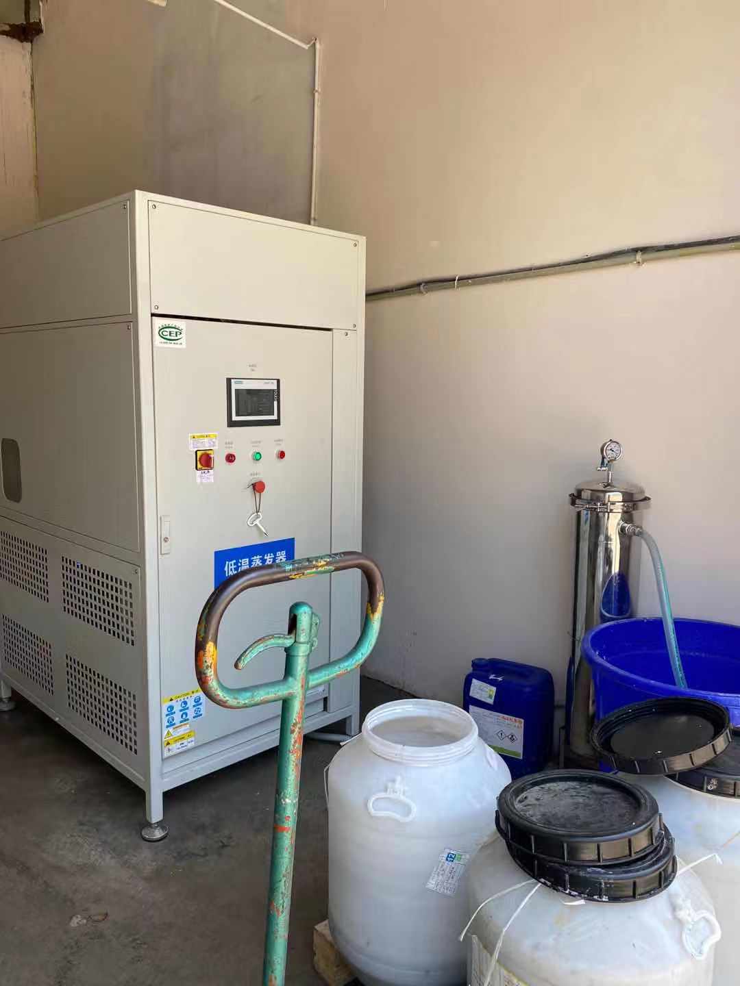 白沙FY-I-废液减量蒸发设备裱纸胶废水、糊盒胶废水案例